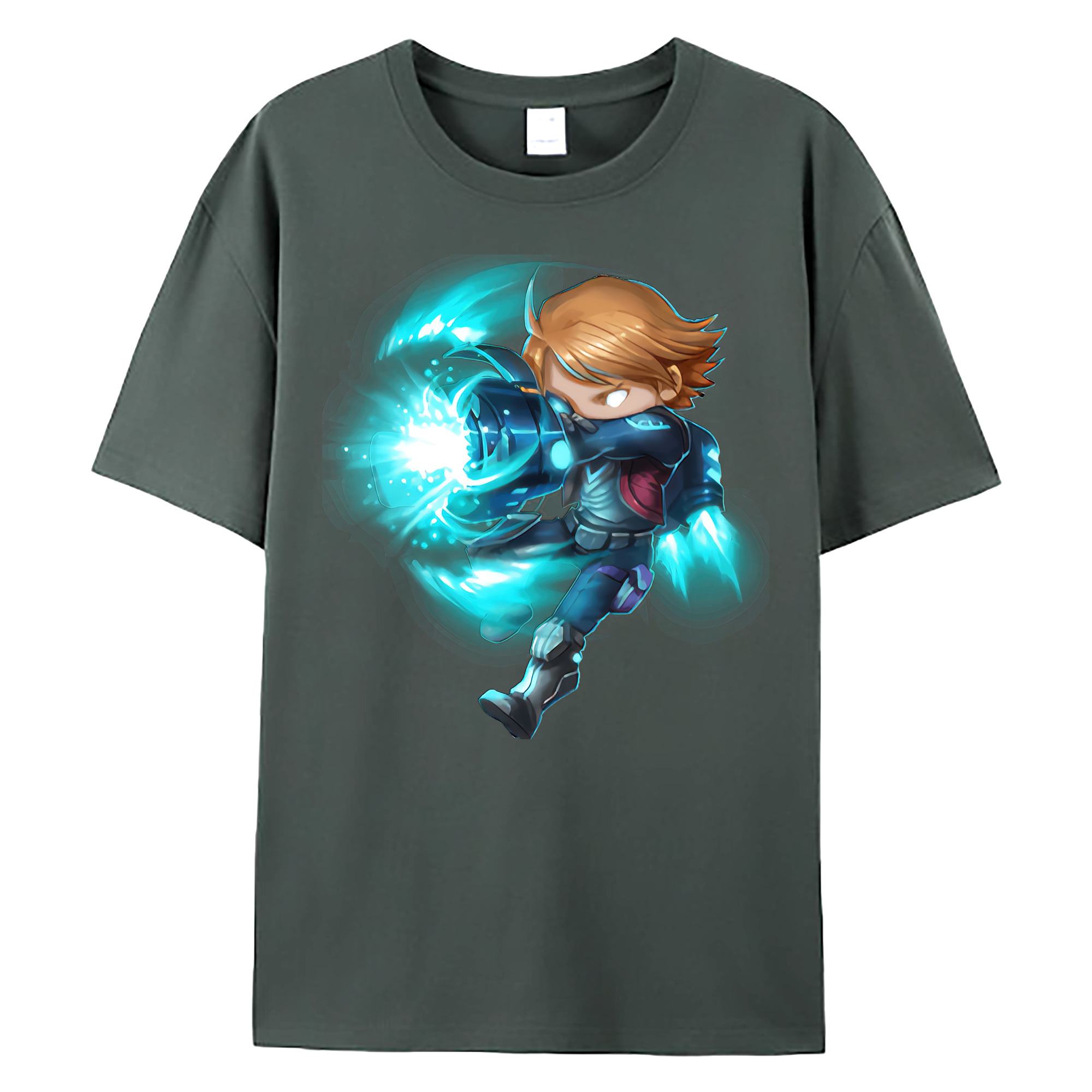 （画像用） リーグ・オブ・レジェンド League of Legends LOL 綿100％ メンズ半袖Tシャツ｜肌触りやわらか＆通気性